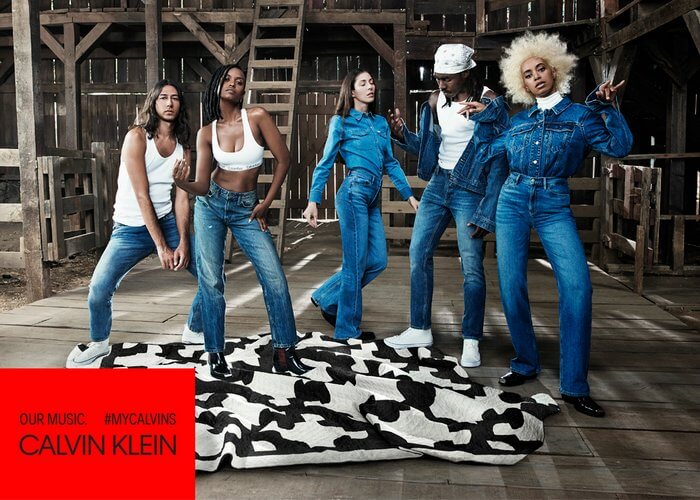 Calvin Klein lança campanha  global das linhas de underwear e jeans