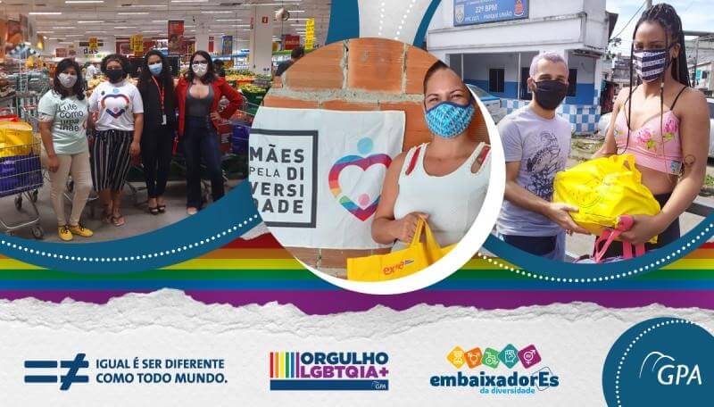 Ação da plataforma Amor Extra apoia pessoas LGBTQIA+ em situação de vulnerabilidade social