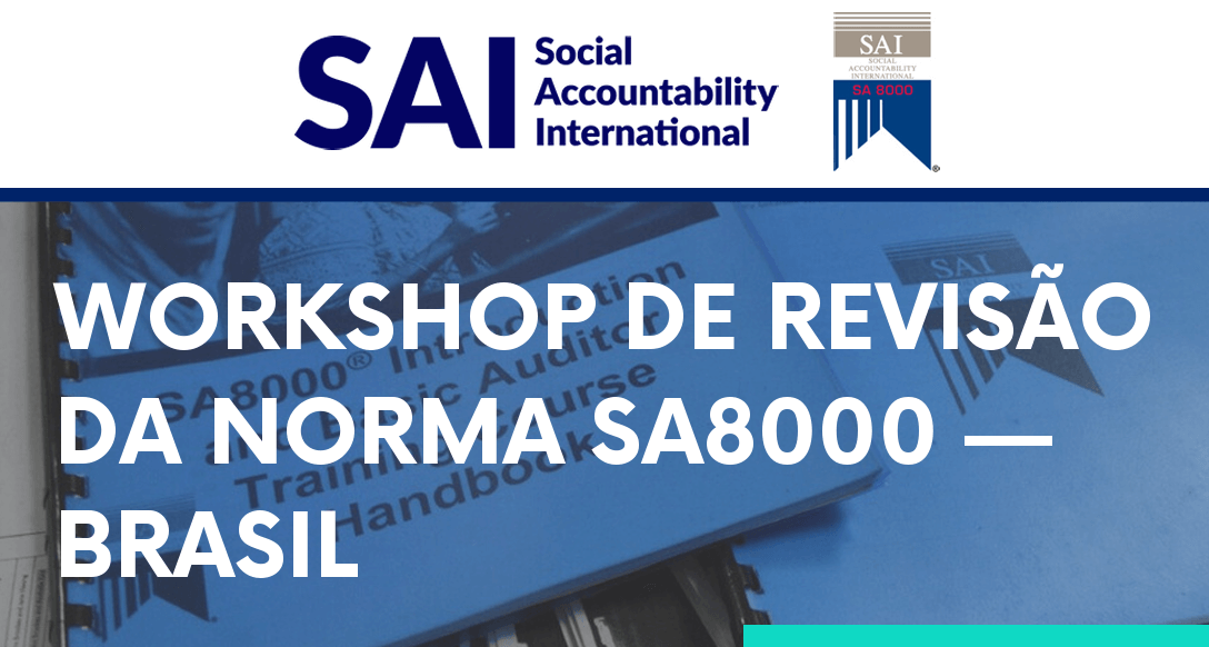 Participação da ABVTEX na revisão da Norma SA8000