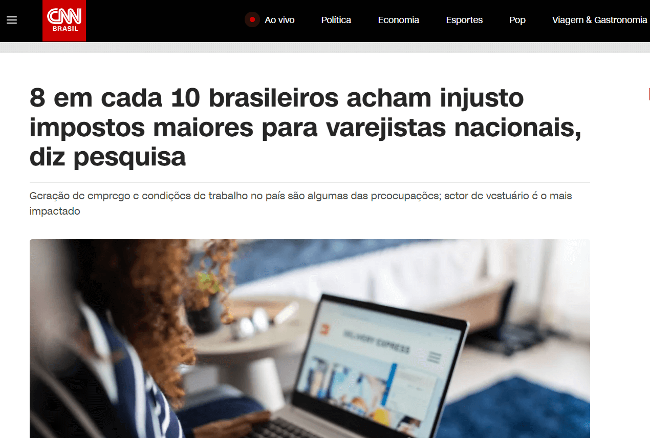 Visibilidade na imprensa