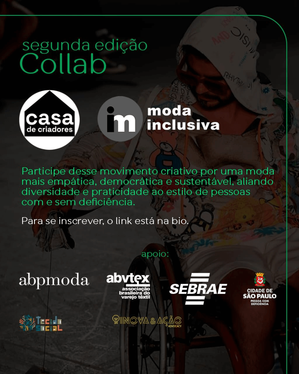 Collab Moda Inclusiva & Casa de Criadores seleciona looks com soluções para PCDs