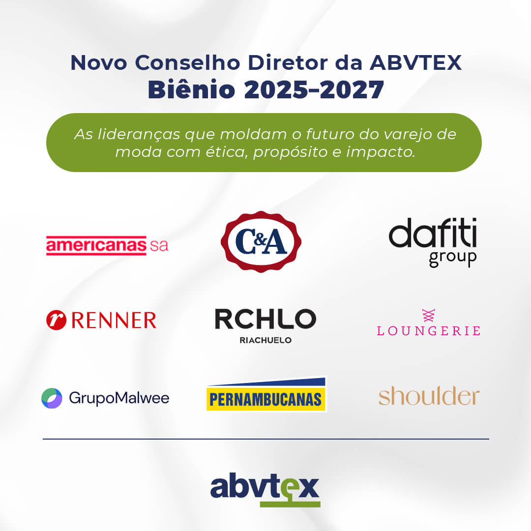 Lideranças do varejo de moda tomam posse no novo Conselho Diretor da ABVTEX